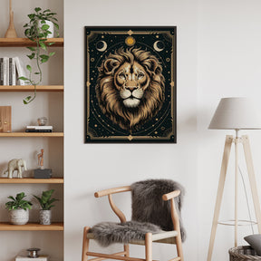 Diamantmaleri - Stjernetegn - Løve