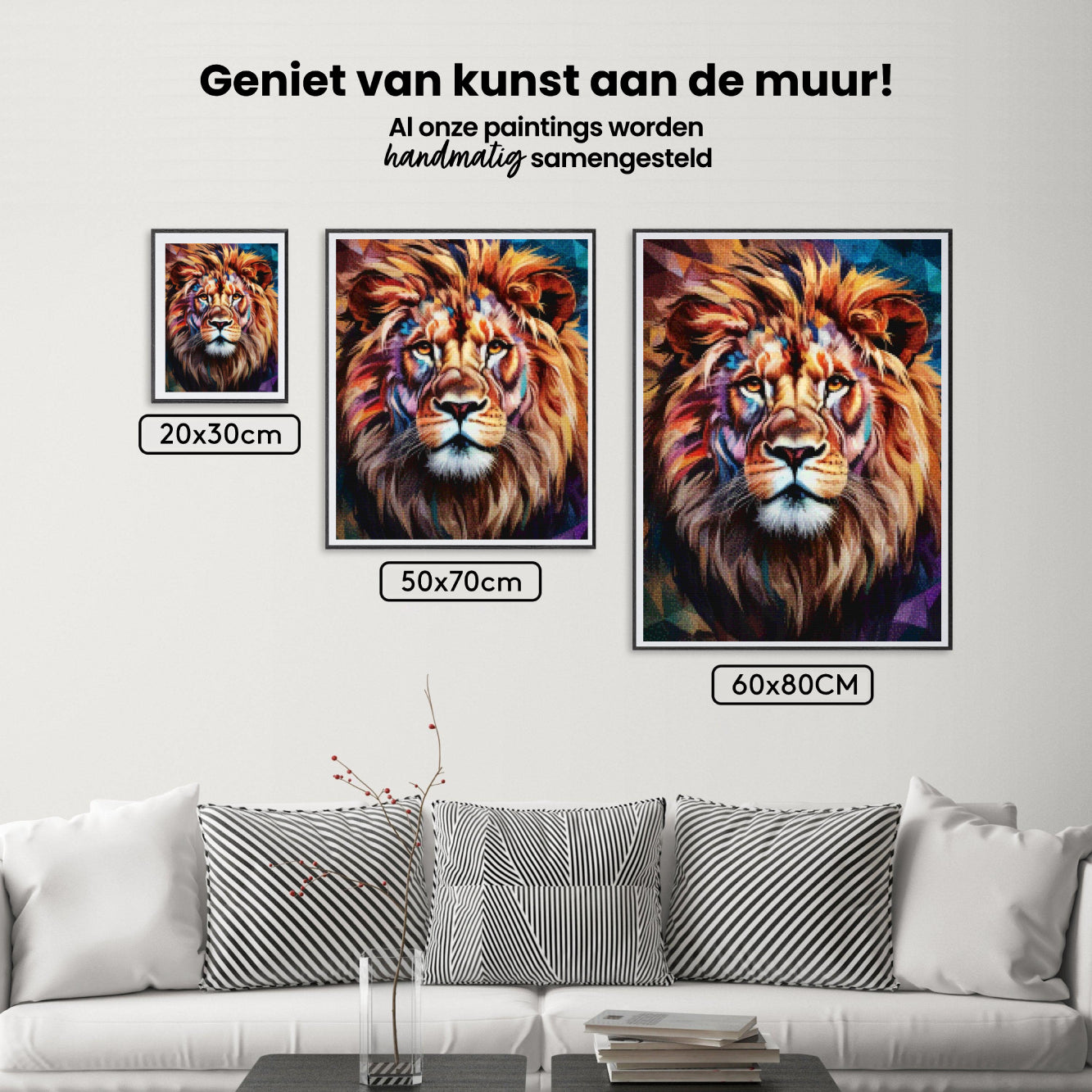 Diamantmaleri - Stjernetegn - Løve