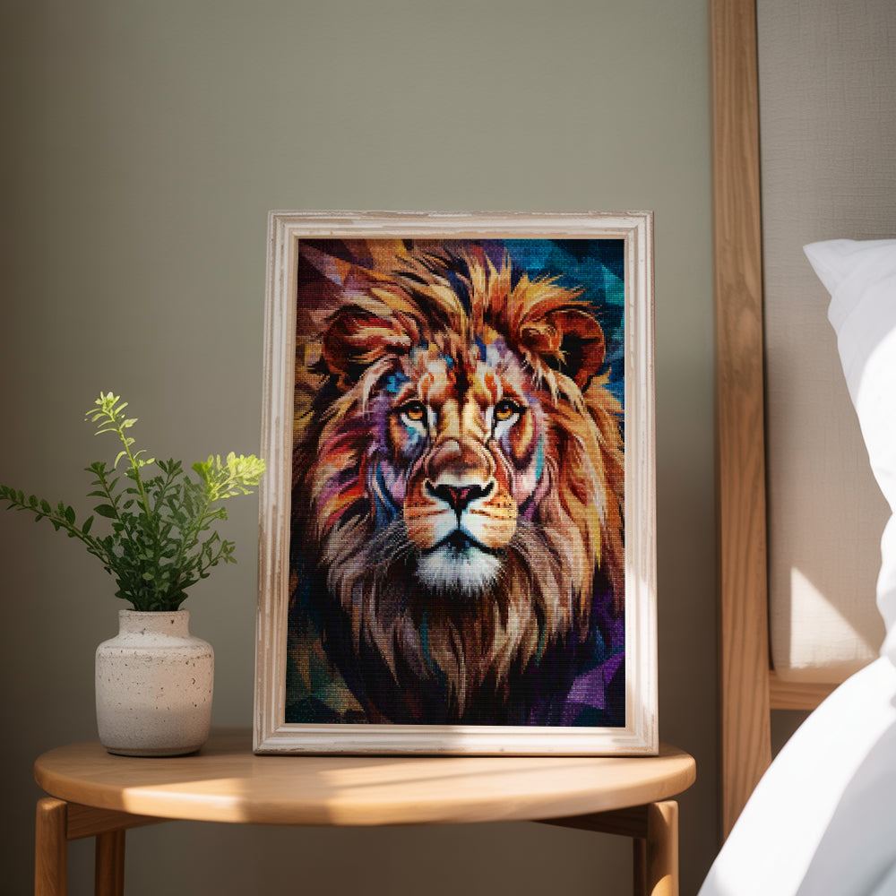 Diamantmaleri - Stjernetegn - Løve