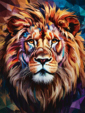 Diamantmaleri - Stjernetegn - Løve