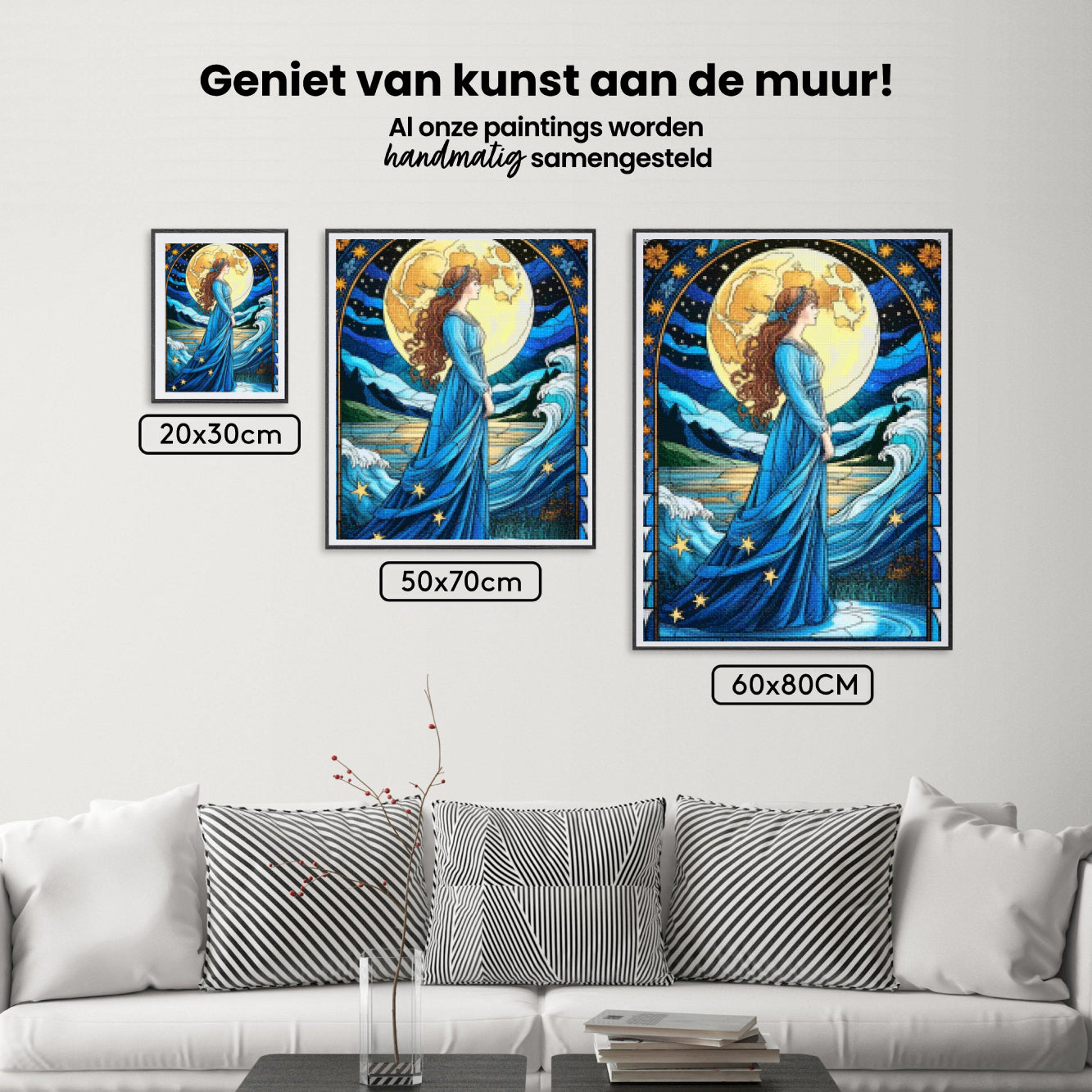 Diamantmaleri - Stjernetegn - Jomfruen