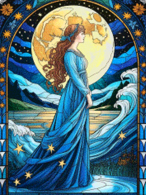 Diamantmaleri - Stjernetegn - Jomfruen