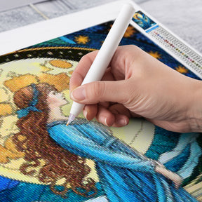 Diamantmaleri - Stjernetegn - Jomfruen