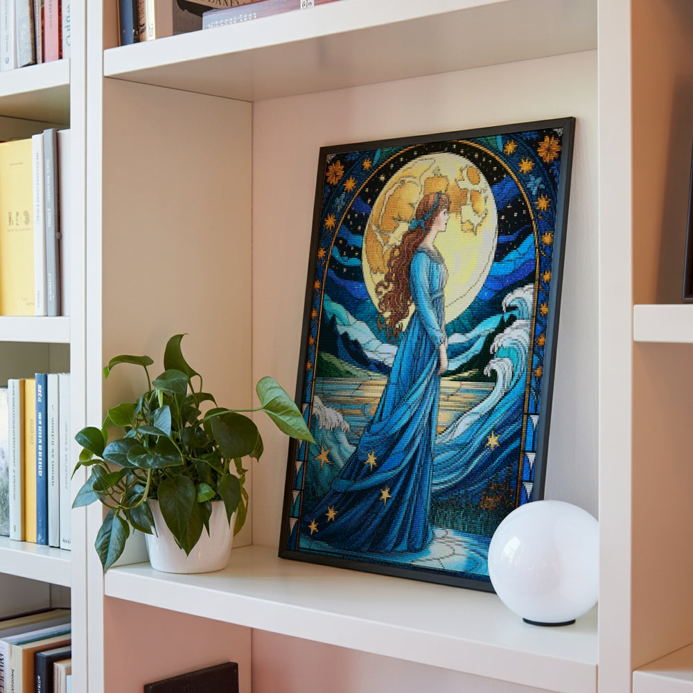 Diamantmaleri - Stjernetegn - Jomfruen