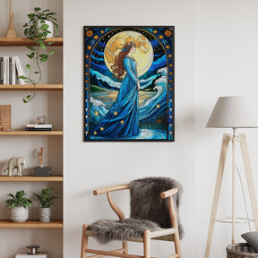 Diamantmaleri - Stjernetegn - Jomfruen