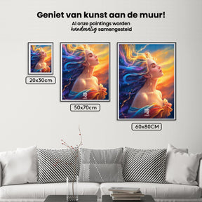 Diamantmaleri - Stjernetegn - Jomfruen