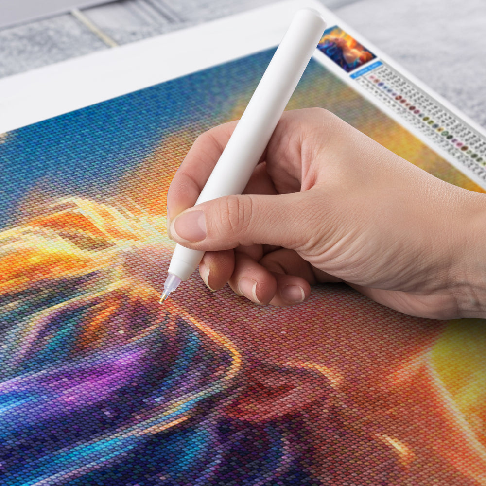 Diamantmaleri - Stjernetegn - Jomfruen