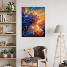 Diamantmaleri - Stjernetegn - Jomfruen