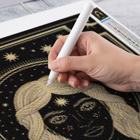 Diamantmaleri - Stjernetegn - Jomfruen