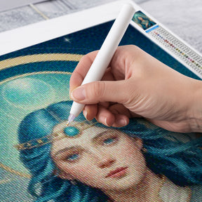 Diamantmaleri - Stjernetegn - Jomfruen