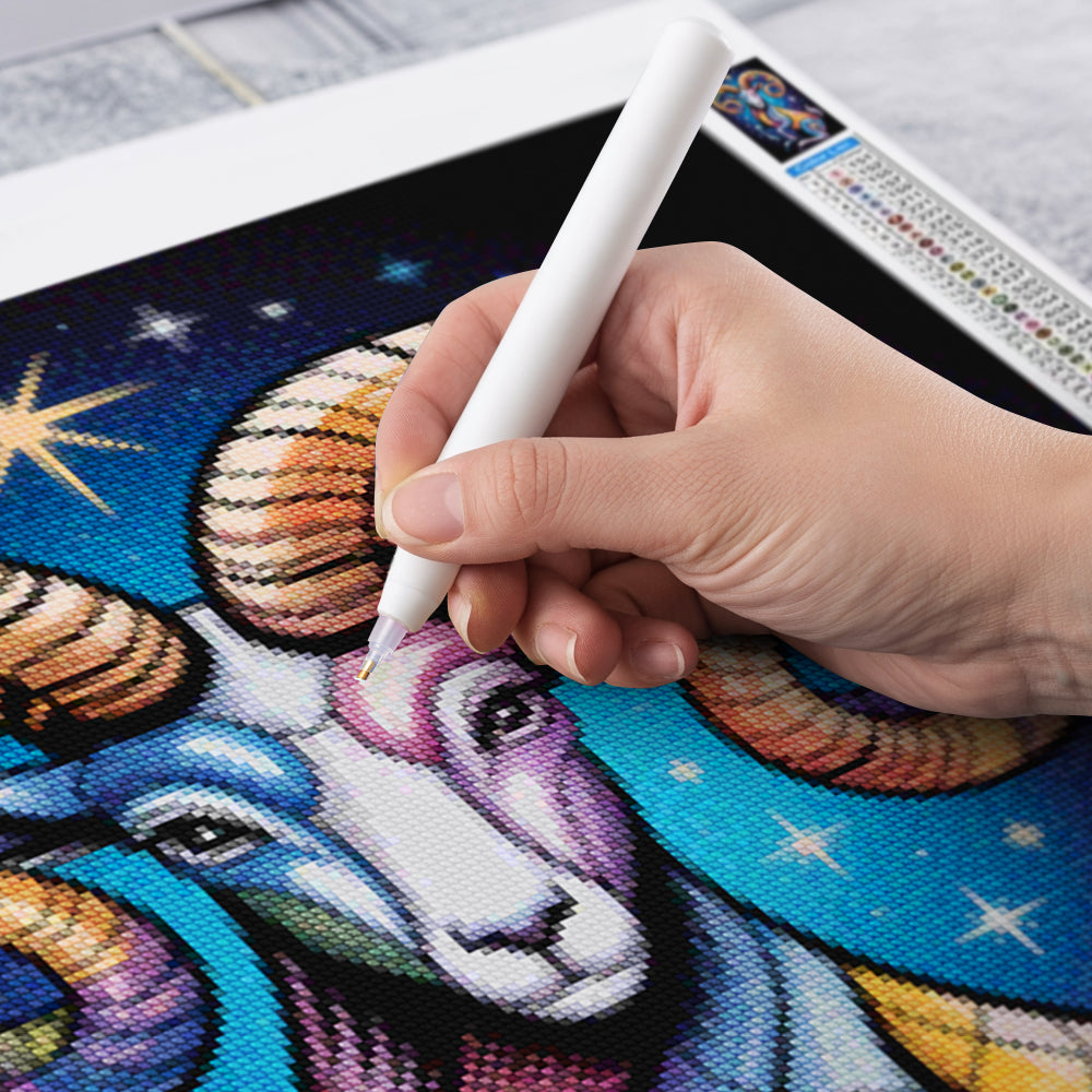 Diamantmaleri - Stjernetegn - Vædderen