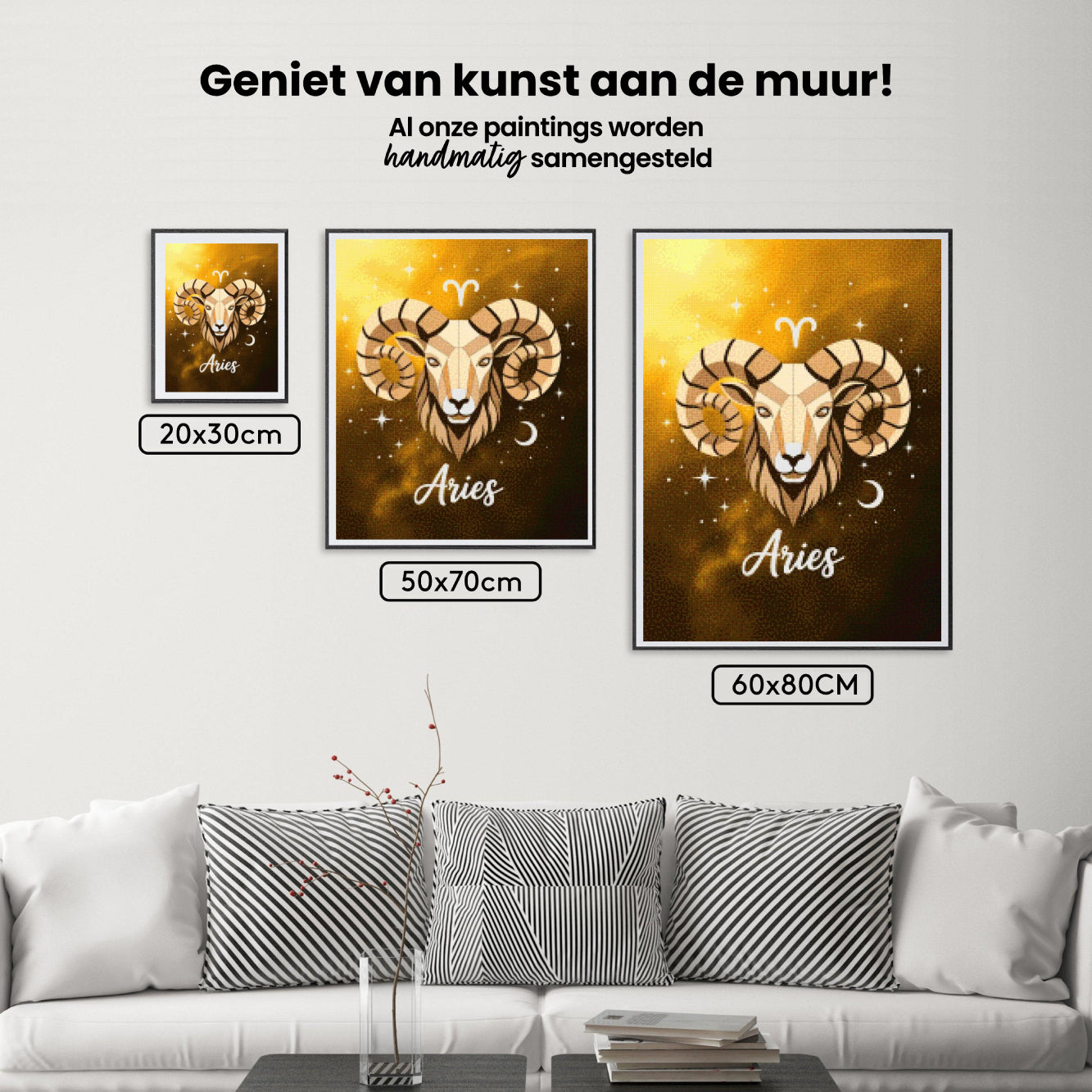 Diamantmaleri - Stjernetegn - Vædderen