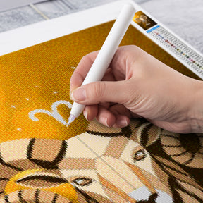 Diamantmaleri - Stjernetegn - Vædderen