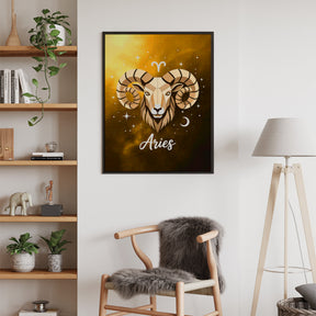 Diamantmaleri - Stjernetegn - Vædderen