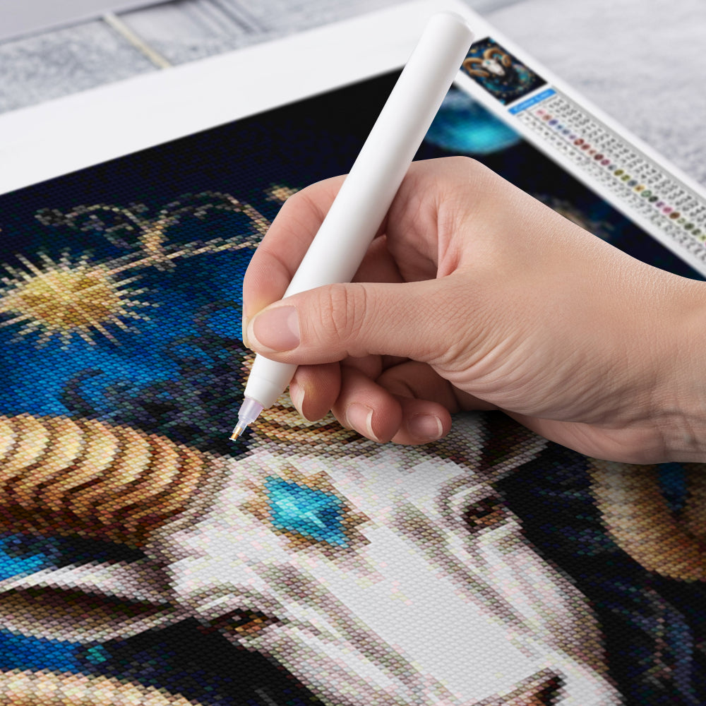 Diamantmaleri - Stjernetegn - Vædderen