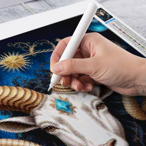 Diamantmaleri - Stjernetegn - Vædderen