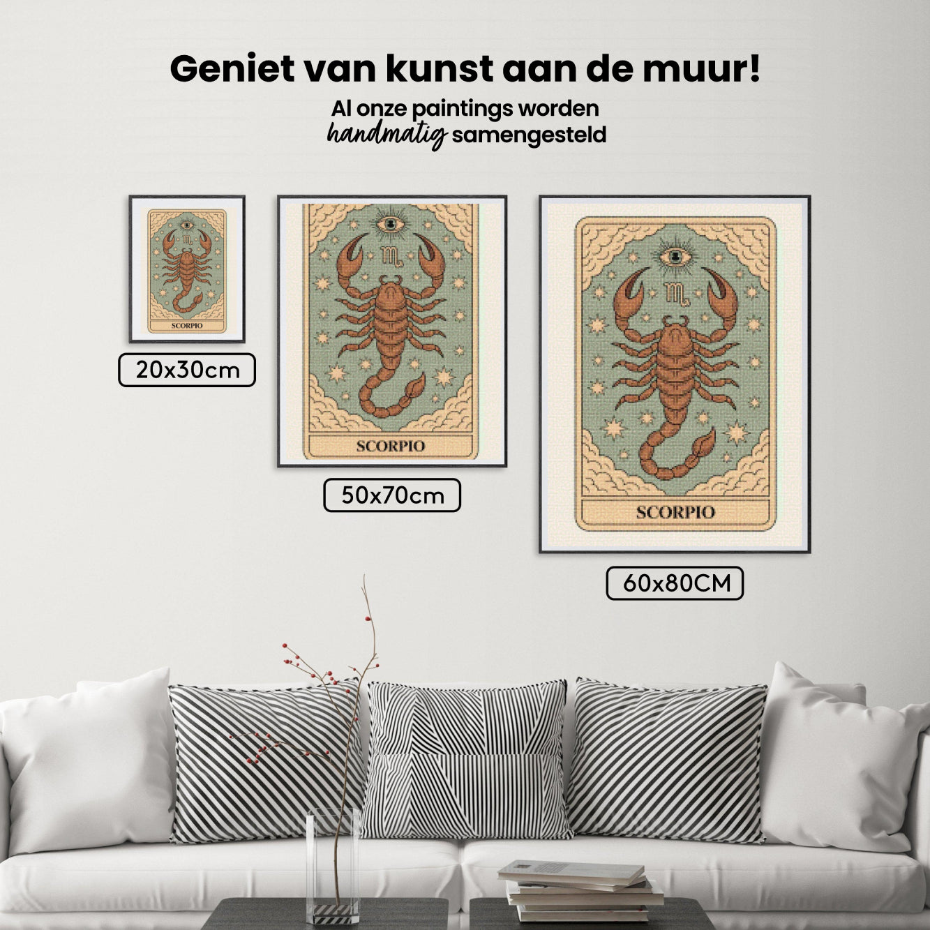 Diamantmaleri - Stjernetegn - Skorpionen