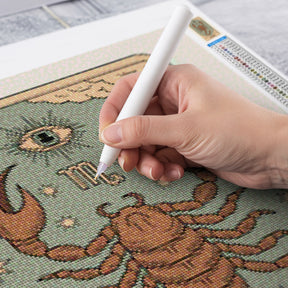 Diamantmaleri - Stjernetegn - Skorpionen