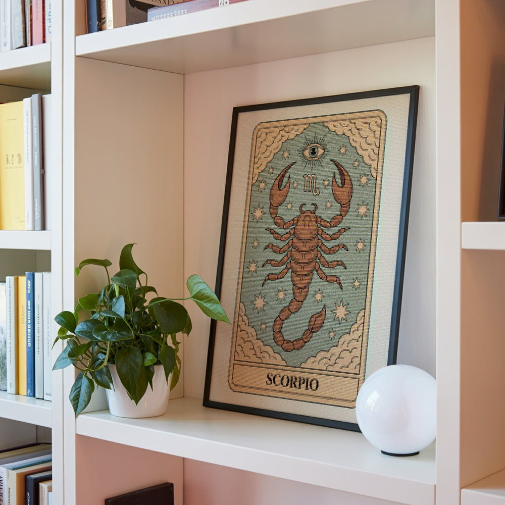 Diamantmaleri - Stjernetegn - Skorpionen