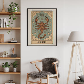 Diamantmaleri - Stjernetegn - Skorpionen