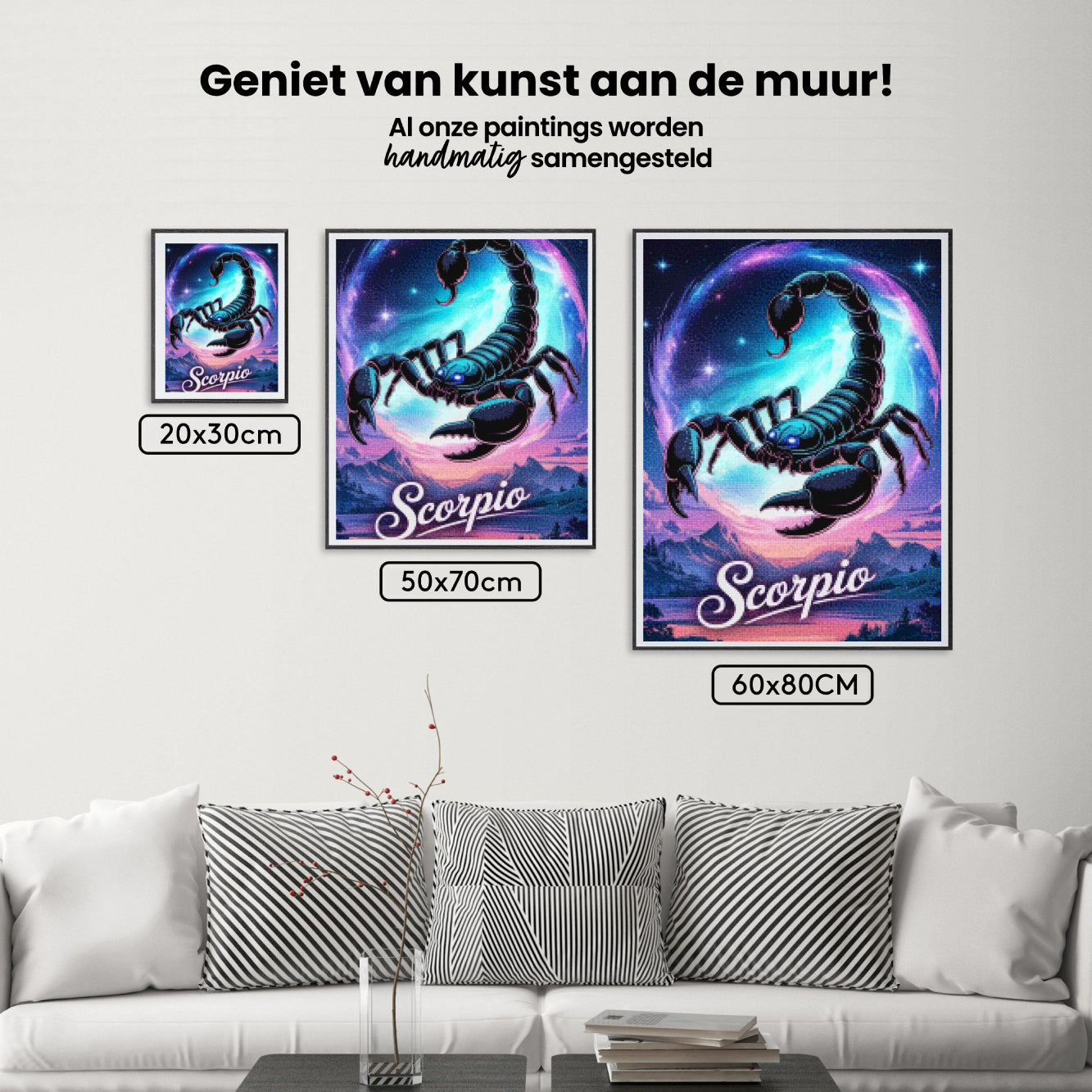 Diamantmaleri - Stjernetegn - Skorpionen