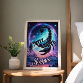 Diamantmaleri - Stjernetegn - Skorpionen