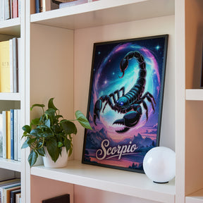 Diamantmaleri - Stjernetegn - Skorpionen