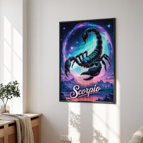 Diamantmaleri - Stjernetegn - Skorpionen