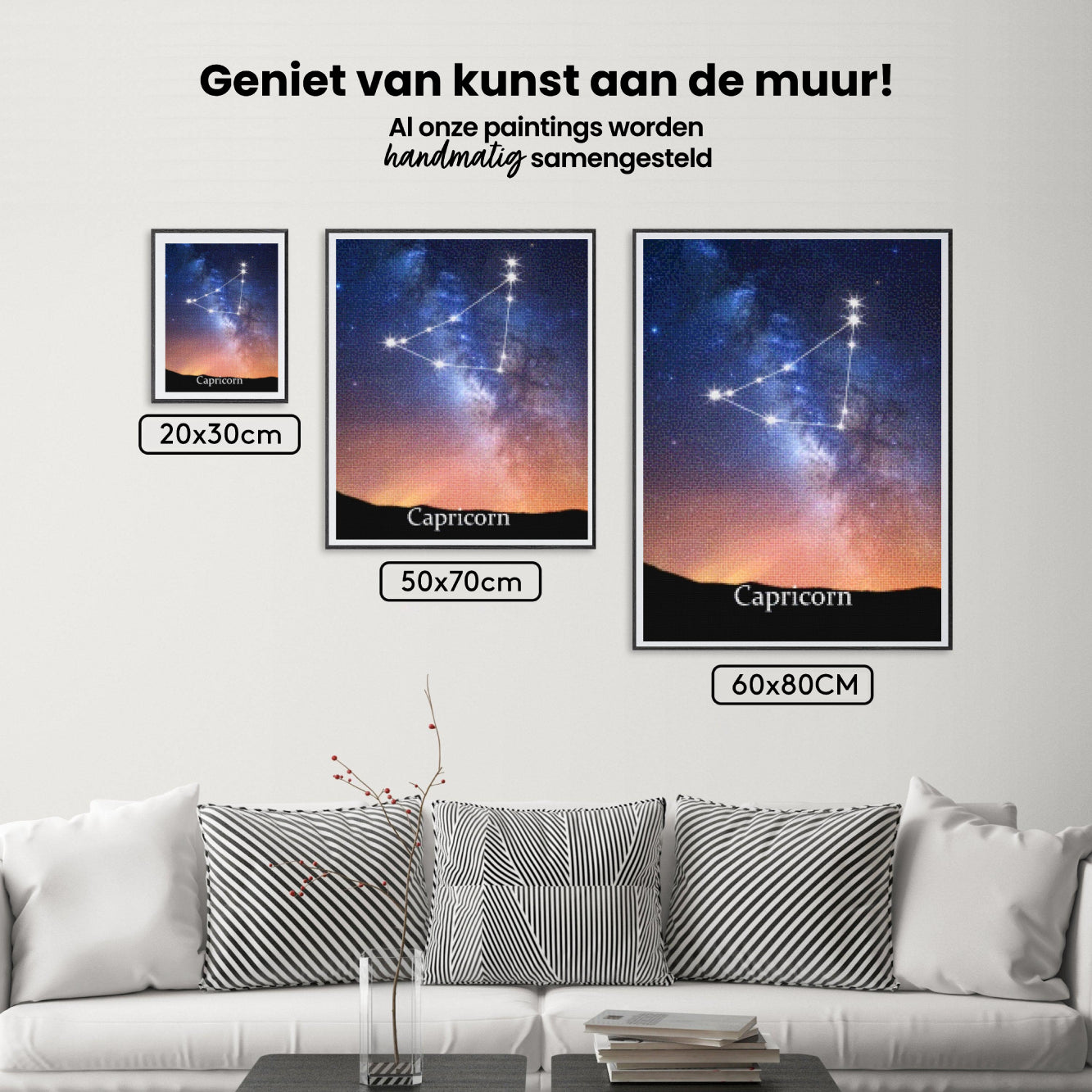 Diamantmaleri - Stjernetegn - Stenbukken