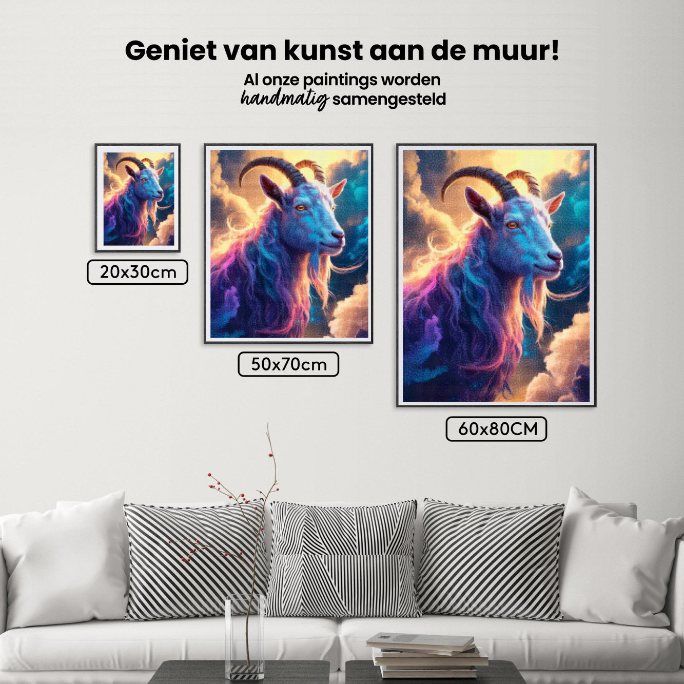 Diamantmaleri - Stjernetegn - Stenbukken