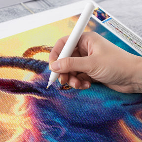 Diamantmaleri - Stjernetegn - Stenbukken