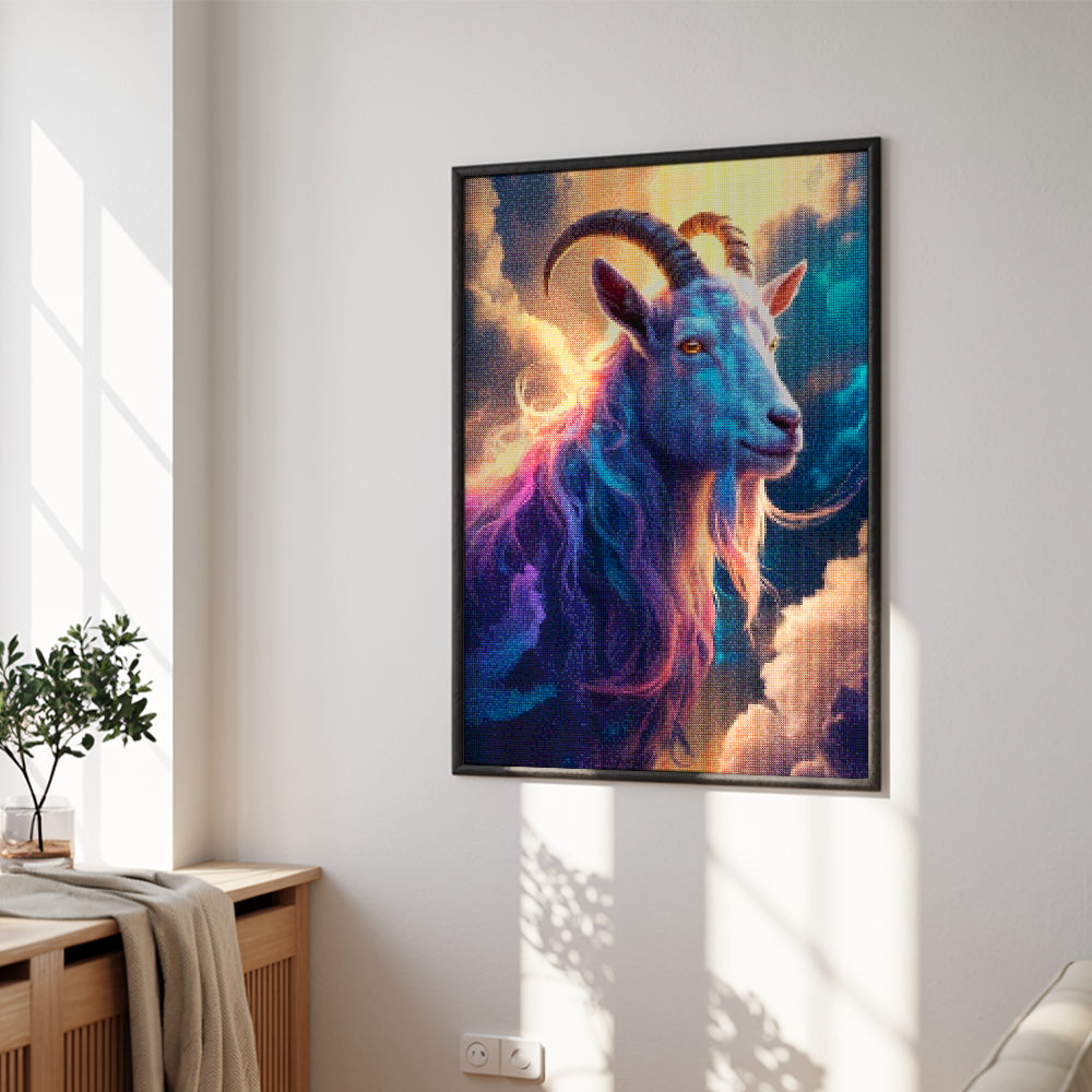 Diamantmaleri - Stjernetegn - Stenbukken