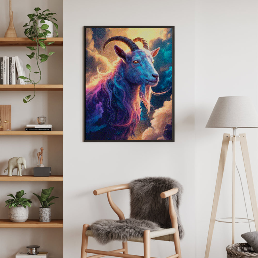 Diamantmaleri - Stjernetegn - Stenbukken