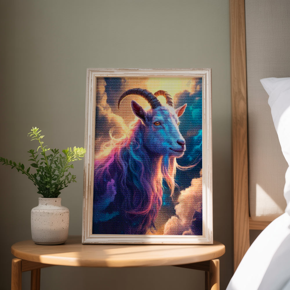 Diamantmaleri - Stjernetegn - Stenbukken