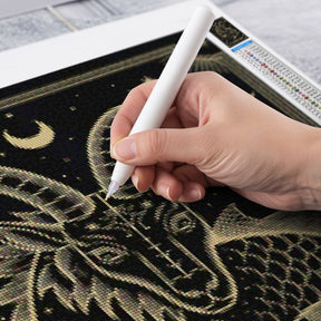 Diamantmaleri - Stjernetegn - Stenbukken