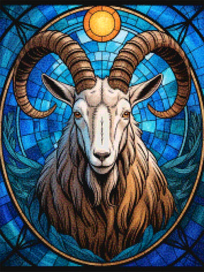 Diamantmaleri - Stjernetegn - Stenbukken