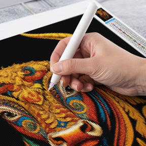 Diamantmaleri - Stjernetegn - Tyren