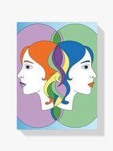 Diamantmaleri - Stjernetegn - Tvillingerne