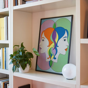 Diamantmaleri - Stjernetegn - Tvillingerne