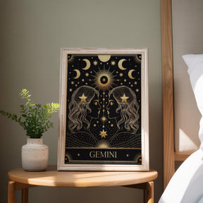 Diamantmaleri - Stjernetegn - Tvillingerne