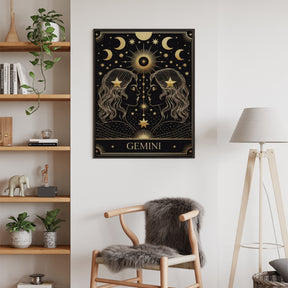 Diamantmaleri - Stjernetegn - Tvillingerne