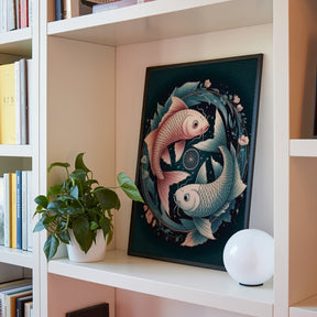 Diamantmaleri - Stjernetegn - Fiskene