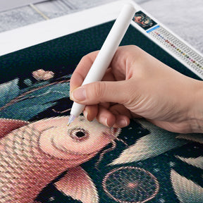 Diamantmaleri - Stjernetegn - Fiskene