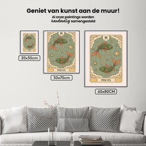 Diamantmaleri - Stjernetegn - Fiskene