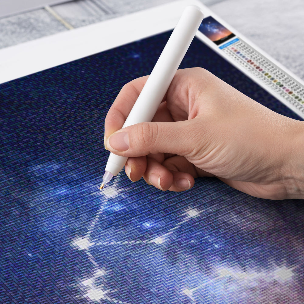 Diamantmaleri - Stjernetegn - Vandmanden