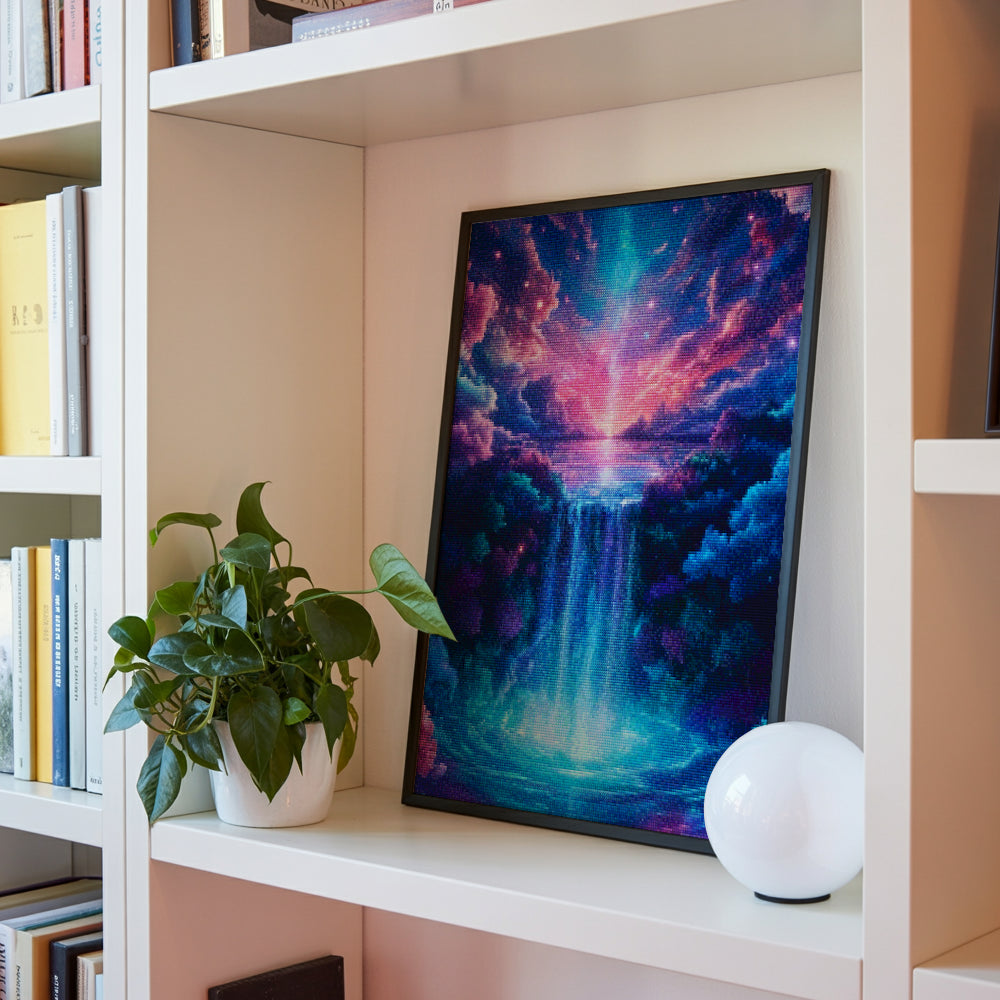 Diamantmaleri - Stjernetegn - Vandmanden