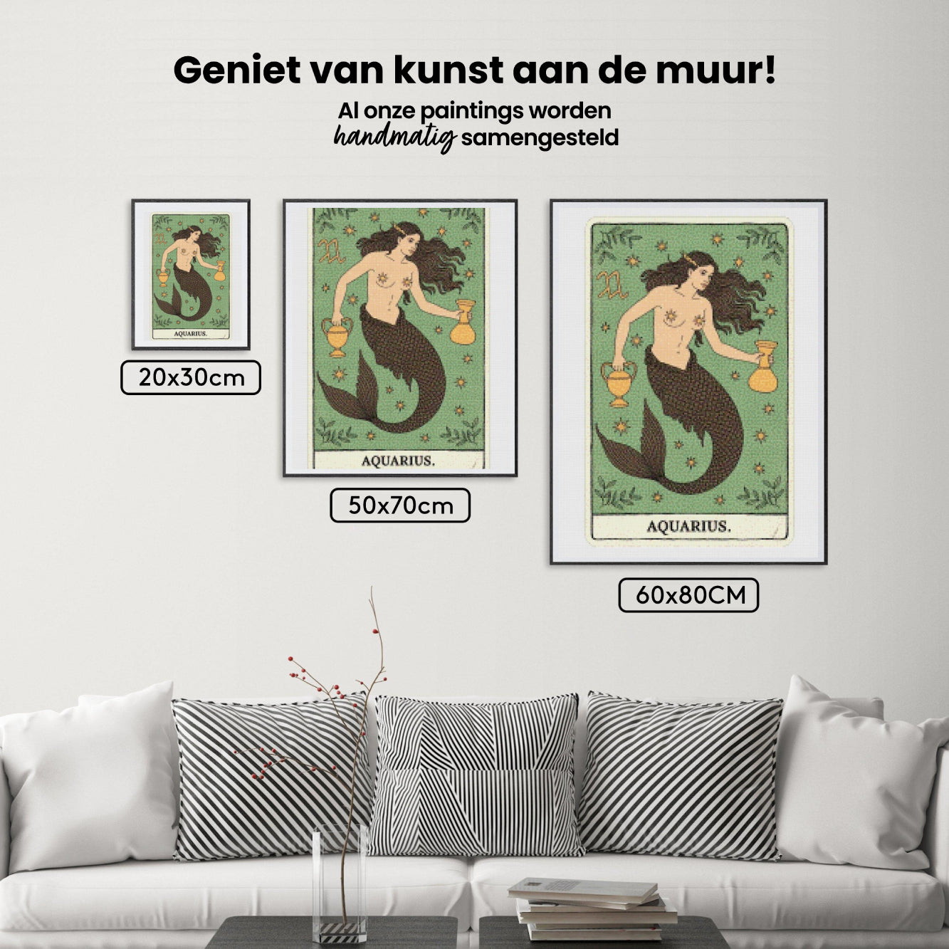 Diamantmaleri - Stjernetegn - Vandmanden