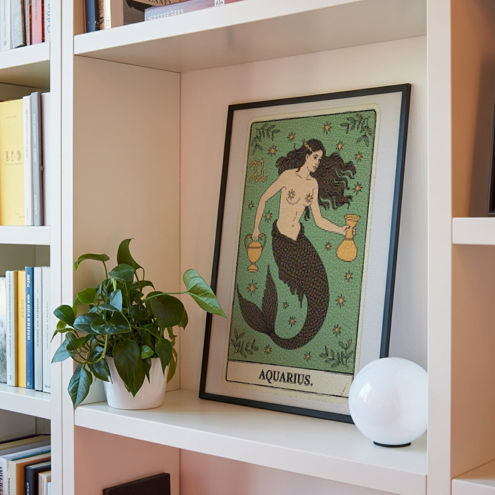 Diamantmaleri - Stjernetegn - Vandmanden