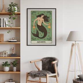 Diamantmaleri - Stjernetegn - Vandmanden