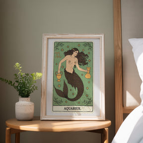 Diamantmaleri - Stjernetegn - Vandmanden